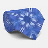 Himmlische Angelwolken Foto Geometrisches Muster Krawatte (Gerollt)