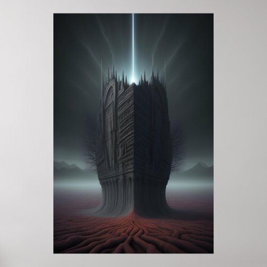 Himmlische Aufruhr - ätherische Apokalypse Poster (Vorne)