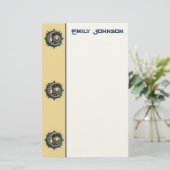 Himmlische Balance Briefpapier (Stehend Vorderseite)