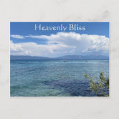 Himmlische Bliss Postkarte (Vorderseite)