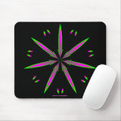 Himmlische Blüte 4 Mousepad (Mit Mouse)