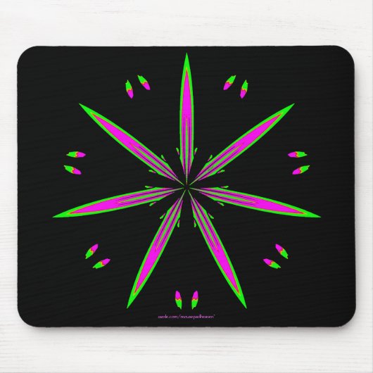 Himmlische Blüte 4 Mousepad (Vorne)