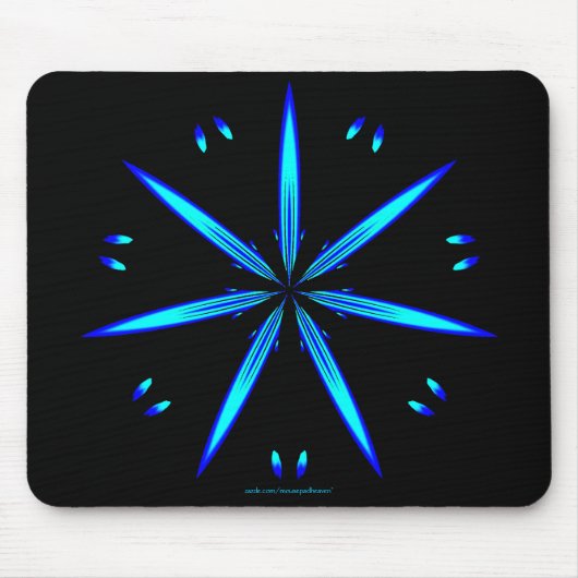 Himmlische Blüte Mousepad (Vorne)
