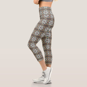 Himmlische Blüten der Unendlichkeit Capri Leggings