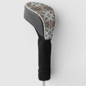 Himmlische Blüten der Unendlichkeit Golf Headcover (angewinkelt)
