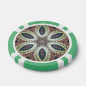 Himmlische Blüten der Unendlichkeit Pokerchips (Einzeln)