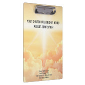 Himmlische Cloud Church Office-Zwischenablage Klemmbrett (Rechts)