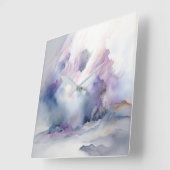 Himmlische Clouds Wall Clock Quadratische Wanduhr (Winkel)