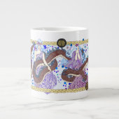 Himmlische Drache-Fahne Jumbo-Tasse (Vorderseite)