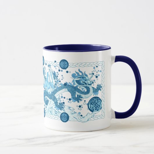 Himmlische Drache-Geschichte Tasse (Rechts)