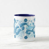 Himmlische Drache-Geschichte Tasse (Zentrum)