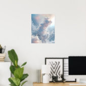 Himmlische Drift Poster (Heimbüro)