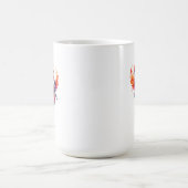 Himmlische Eisgöttin des Feuers Kaffeetasse (Mittel)