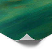 Himmlische Ekstase Abstrakt Poster (Ecke)