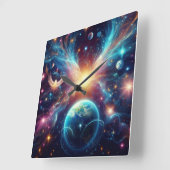 Himmlische Engel auf der Uhr (Winkel)