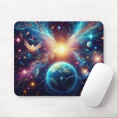 Himmlische Engel auf einem Mousepad (Mit Mouse)