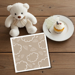 Himmlische Engel Halo Wolke BEIGE Servietten