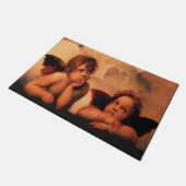 Himmlische Engel-Kunst RAPHAEL Fußmatte (Schrägansicht)