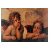 Himmlische Engel-Kunst RAPHAEL Schneidebrett (Vorderseite)