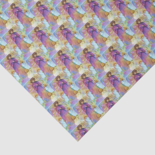 HIMMLISCHE ENGEL SEIDENPAPIER (Ausschnitt)