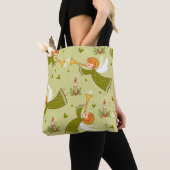 Himmlische Engel: Vintages kindisch Muster Tasche (Von Nahem)
