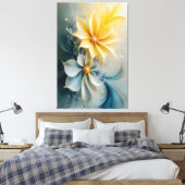Himmlische Essenz Leinwanddruck (Insitu (Schlafzimmer))