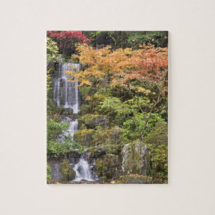 Himmlische Fälle und Herbstfarben Puzzle