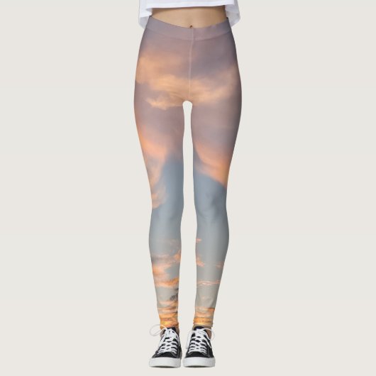 HIMMLISCHE FARBKOMBINATION LEGGINGS (Vorderseite)