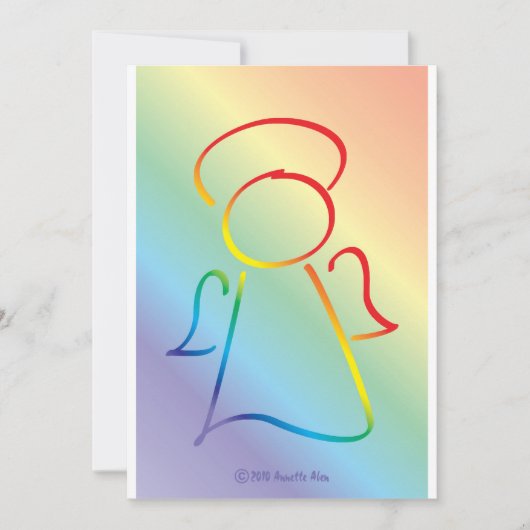 Himmlische Feier-Einladungen Einladung (Vorderseite)