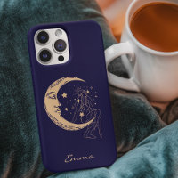 Himmlische Frau Mond & Sterne, Boho, elegantes Gol