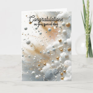 Himmlische Gratulationskarte Karte