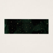 Himmlische Grün-Gold-Hochzeitsseite (Rückseite)