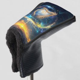 Himmlische Harfe der mondgebundenen Himmel.  Golf Headcover