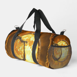 Himmlische Harfe des goldenen Mondes Duffle Bag