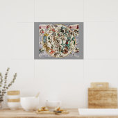 Himmlische Harmonia Poster (Küche)