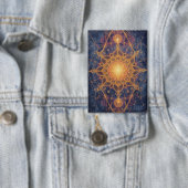 Himmlische Harmonie – Portal des heiligen Lichts Button (Insitu)