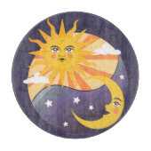 Himmlische Harmonie Schneidebrett (Vorderseite)