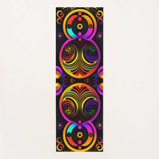 Himmlische Harmonie Yogamatte (Vorderseite)