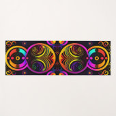 Himmlische Harmonie Yogamatte (Vorderseite (Horizontal))