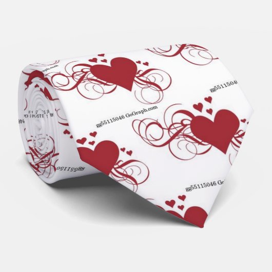 ***HIMMLISCHE HERZEN****DIE PERFEKTE KRAWATTE FÜR  (Gerollt)