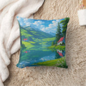 Himmlische Hillside - Schneebergsee Kissen (Decke)