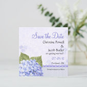 Himmlische Hydrangea - Save the Date (Stehend Vorderseite)