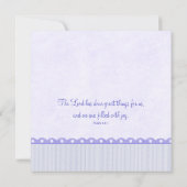 Himmlische Hydrangea - Save the Date (Rückseite)