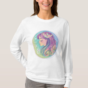 Himmlische Jungfrau-Jungfer T-Shirt