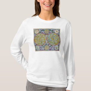 Himmlische Karte der Planeten T-Shirt