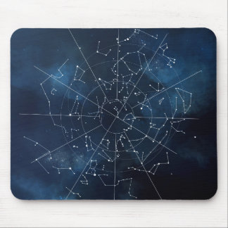 Himmlische Karte Mousepad