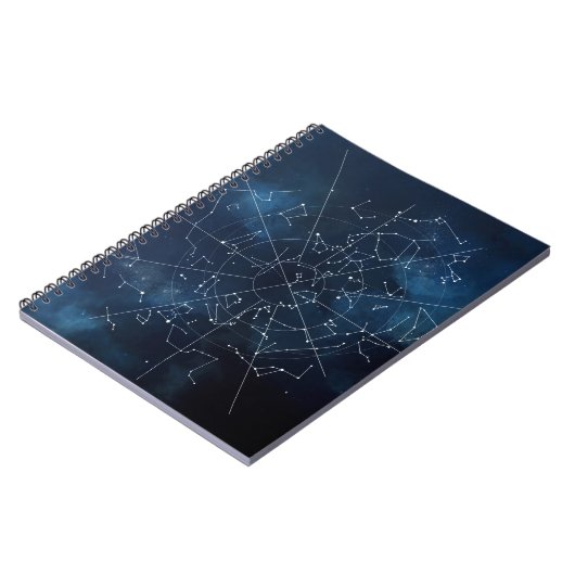 Himmlische Karte Notizblock (Linke Seite)