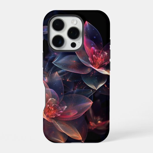 Himmlische Kosmische Lotusblüte iPhone Hülle (Rückseite)