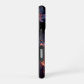 Himmlische Kosmische Lotusblüte iPhone Hülle (Rechte Seite)