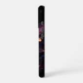 Himmlische Kosmische Lotusblüte iPhone Hülle (Linke Seite)